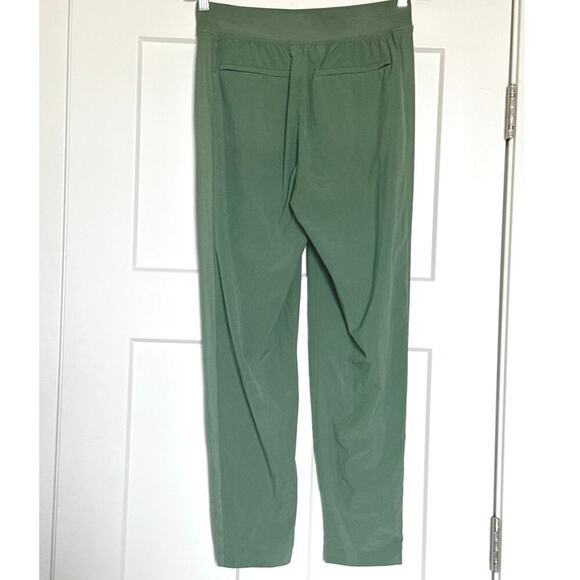 Athleta Brooklyn Ankle Pant Vineyard Green Pants Women’s Size 4 Travel Casual - Picture 5 of 10